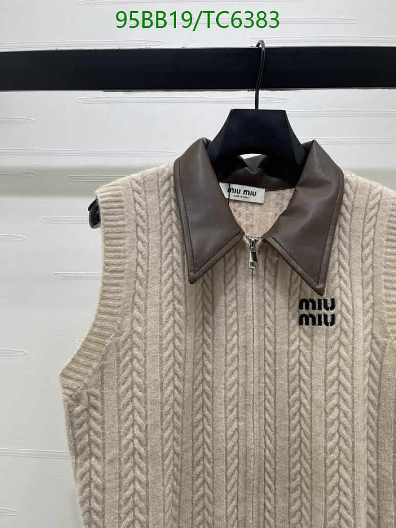 Miu Miu-Clothing Code: TC6383 $: 95USD