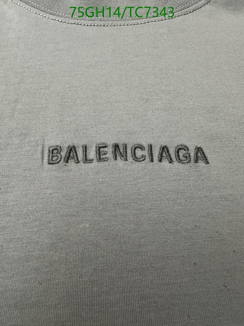 Balenciaga-Clothing Code: TC7343 $: 75USD