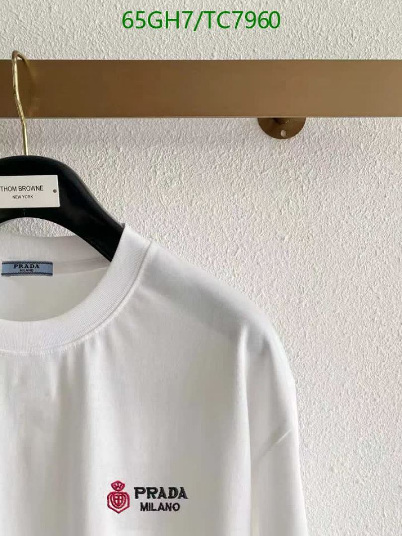 Prada-Clothing Code: TC7960 $: 65USD