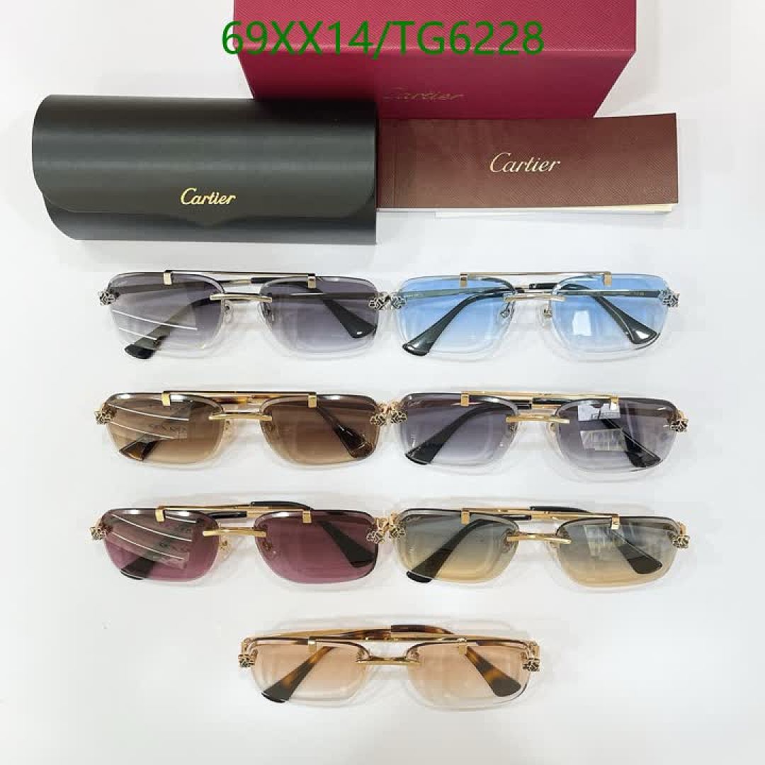 Cartier-Glasses Code: TG6228 $: 69USD