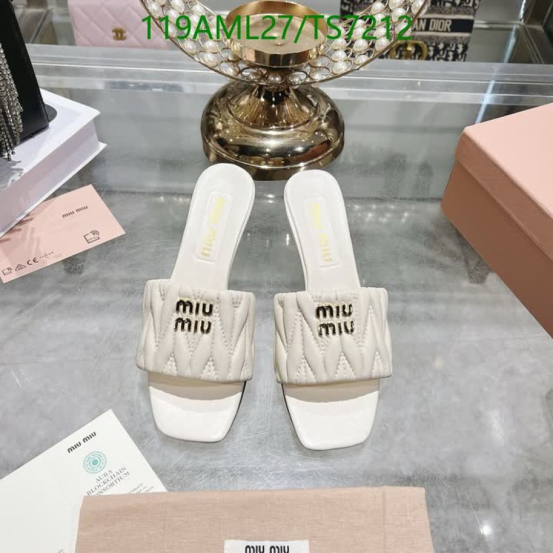 Miu Miu-Shoes(Women) Code: TS7212 $: 119USD