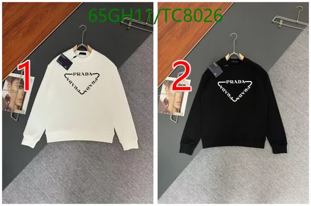 Prada-Clothing Code: TC8026 $: 65USD