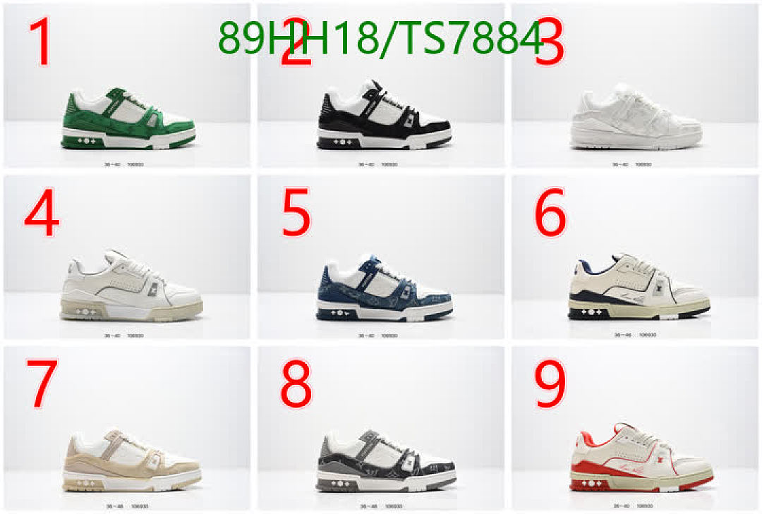 LV-Shoes(Men) Code: TS7884 $: 89USD