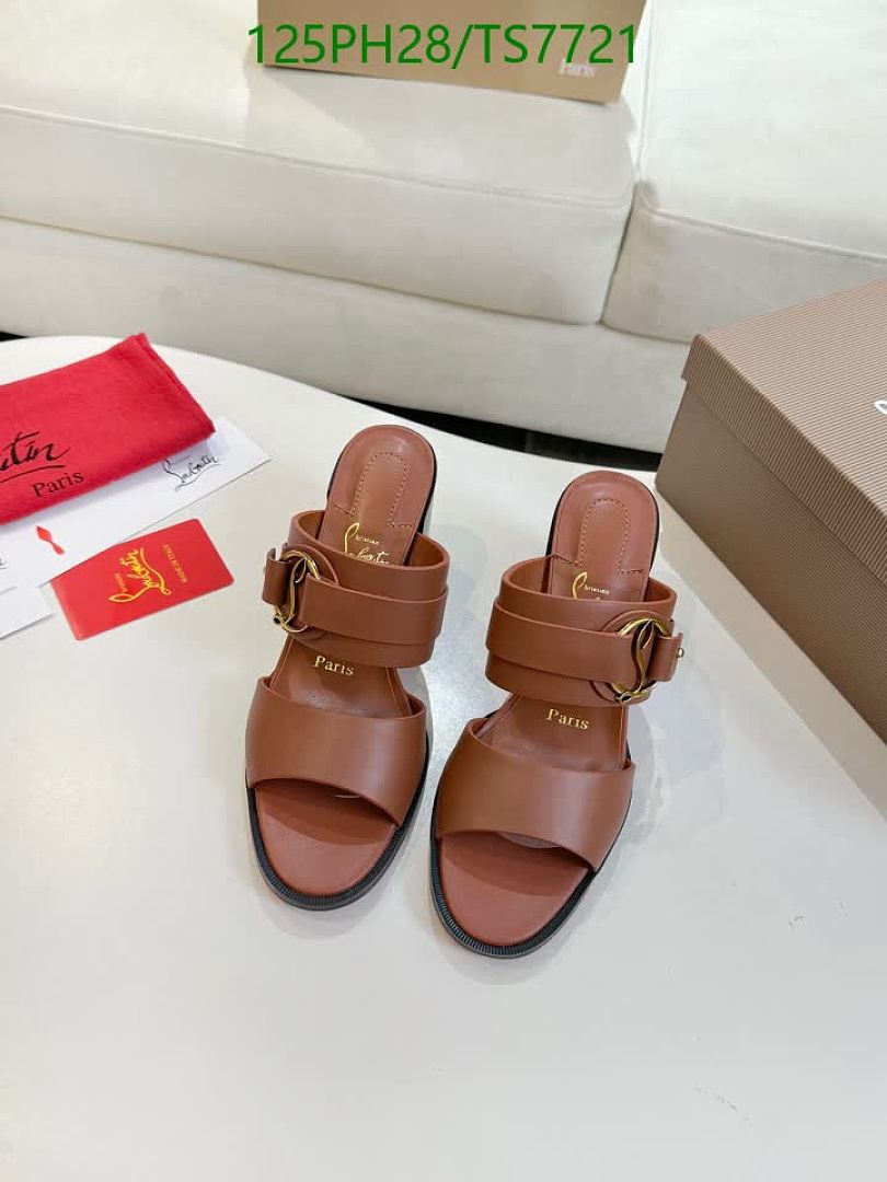 Christian Louboutin-Shoes(Women) Code: TS7721 $: 125USD