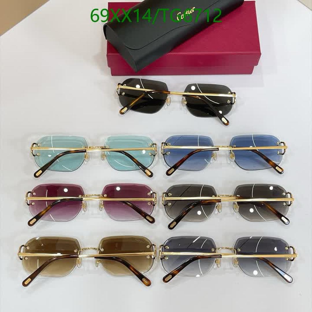 Cartier-Glasses Code: TG6712 $: 69USD