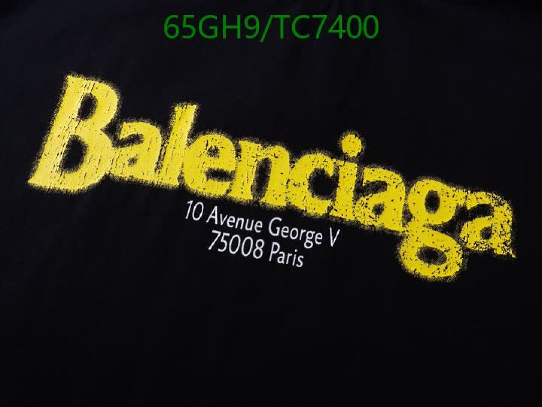 Balenciaga-Clothing Code: TC7400 $: 65USD