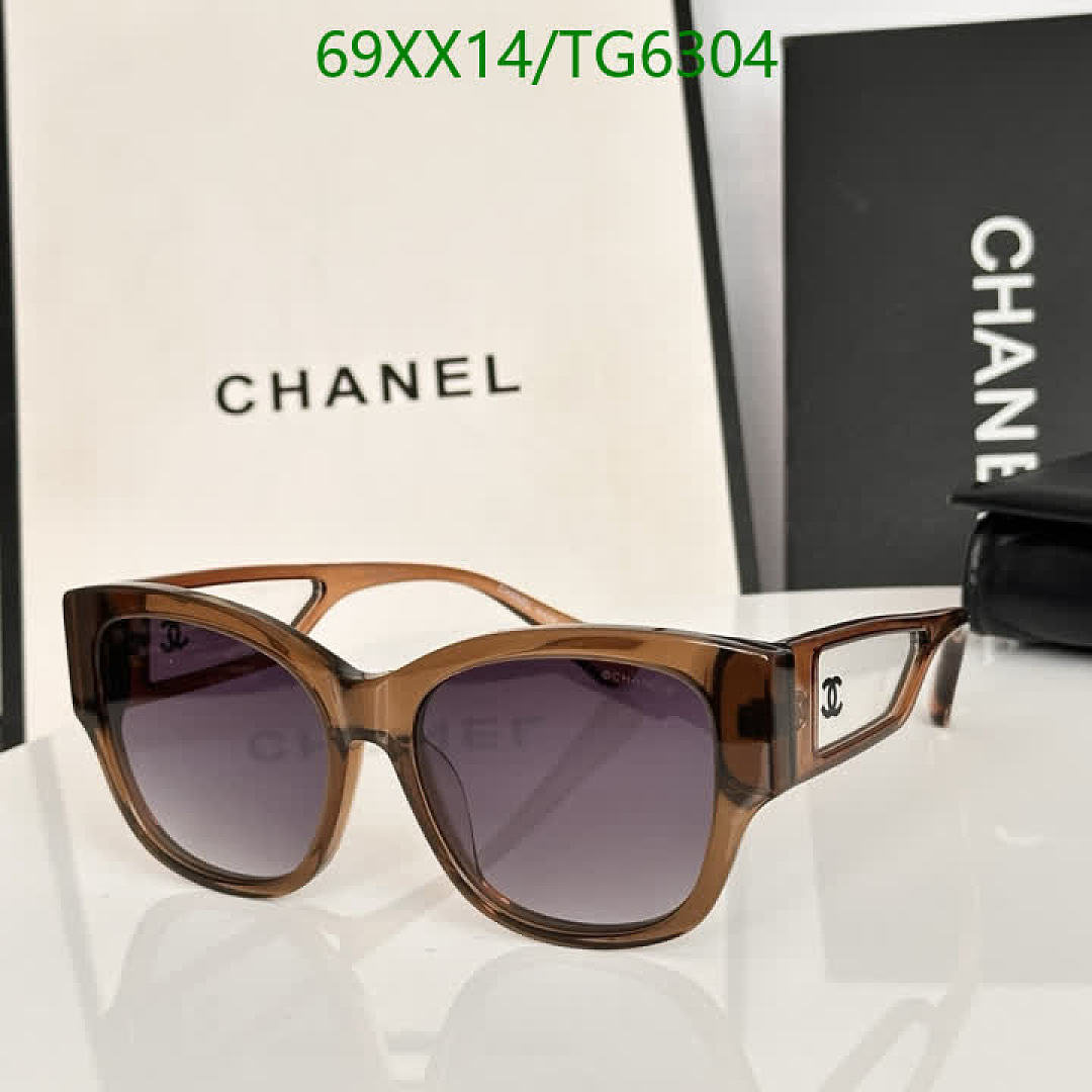Chanel-Glasses Code: TG6304 $: 69USD