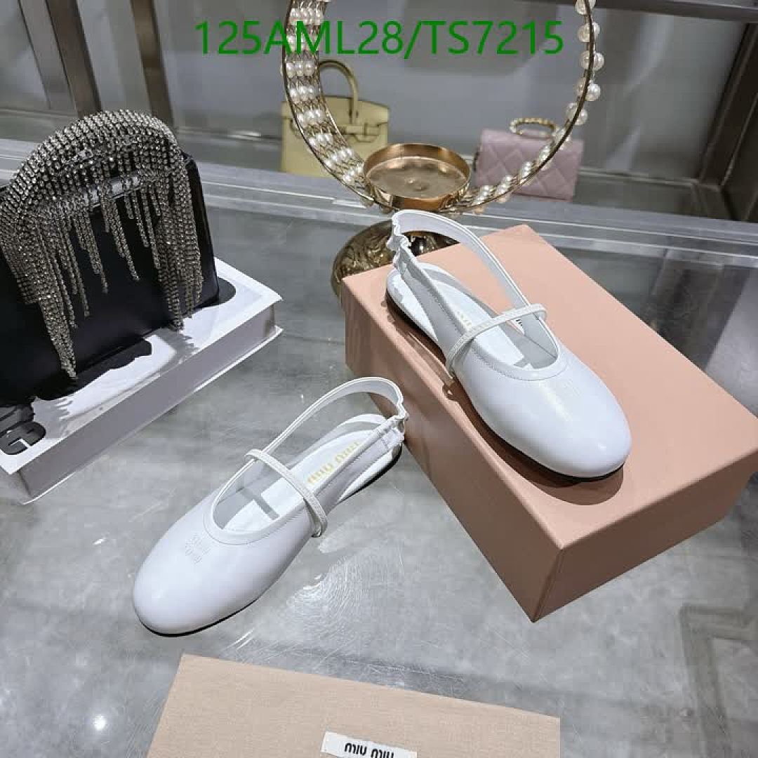 Miu Miu-Shoes(Women) Code: TS7215 $: 125USD