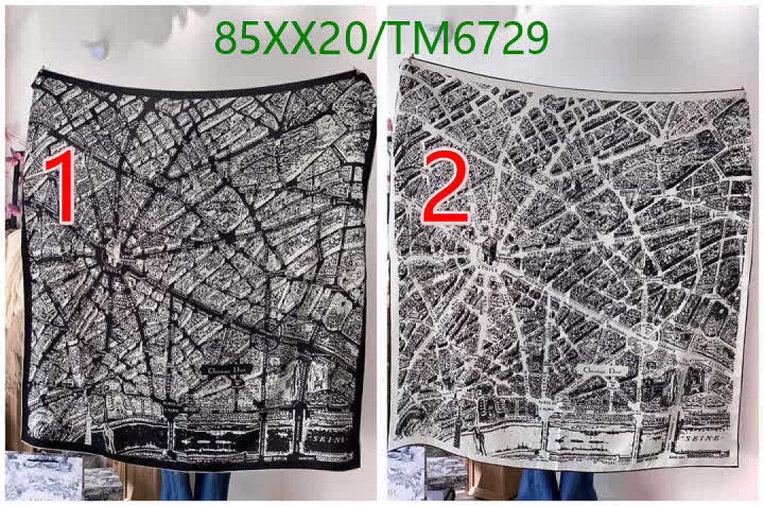 Dior-Scarves Code: TM6729 $: 85USD