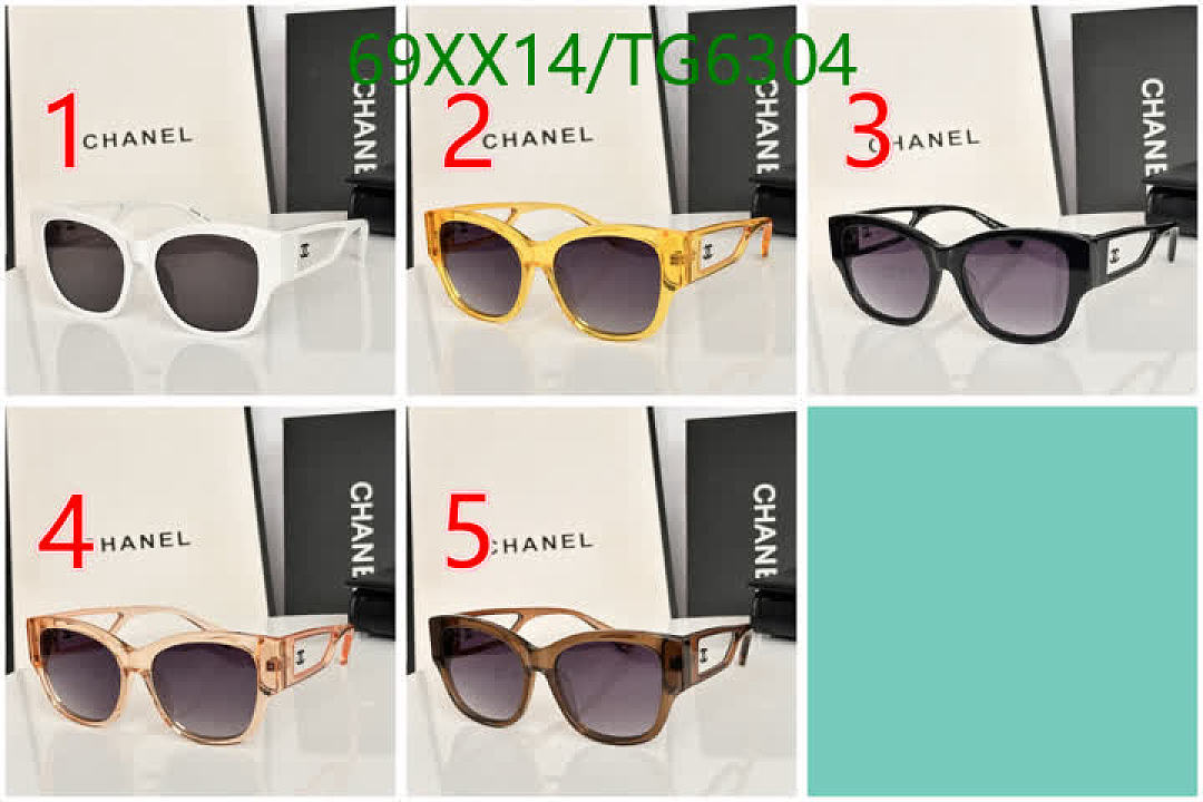 Chanel-Glasses Code: TG6304 $: 69USD