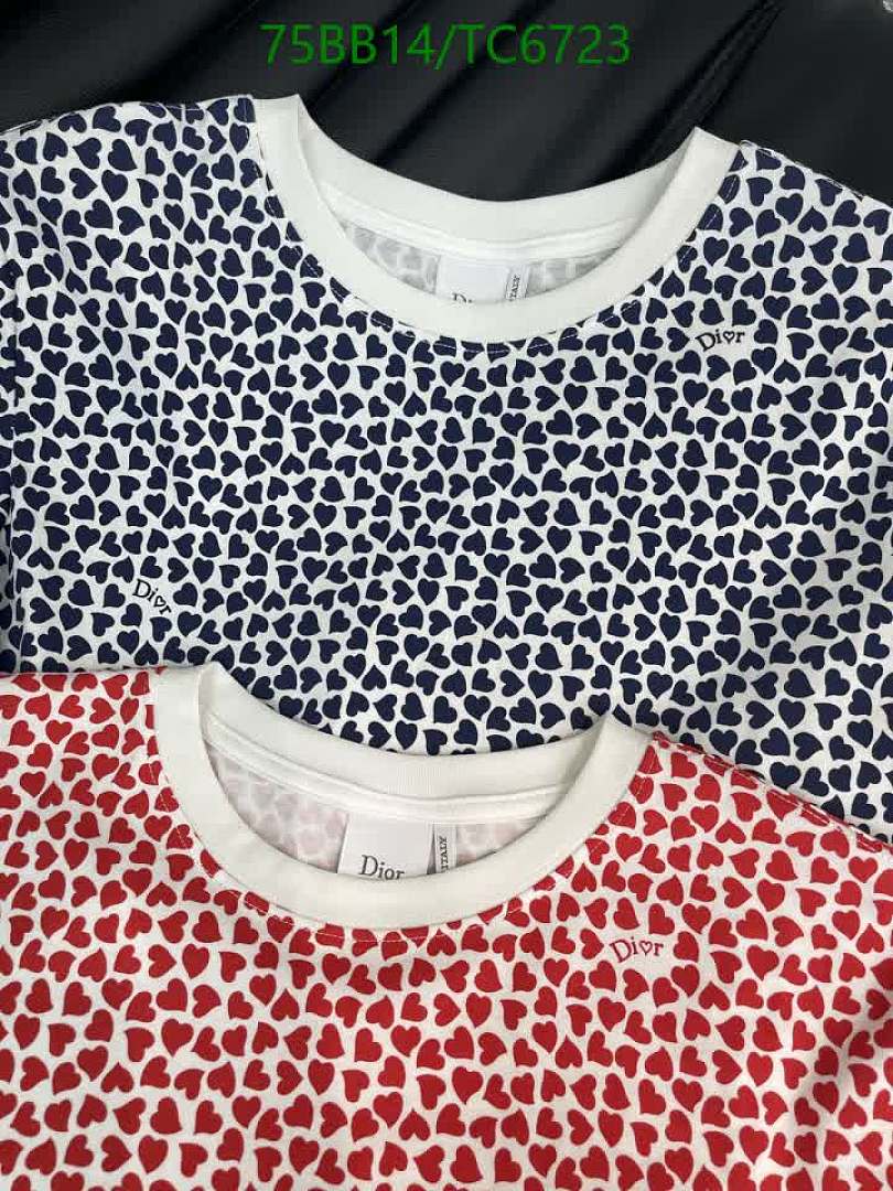 Dior-Clothing Code: TC6723 $: 75USD
