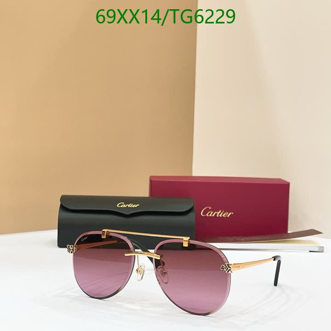 Cartier-Glasses Code: TG6229 $: 69USD