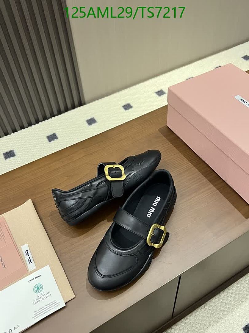 Miu Miu-Shoes(Women) Code: TS7217 $: 125USD