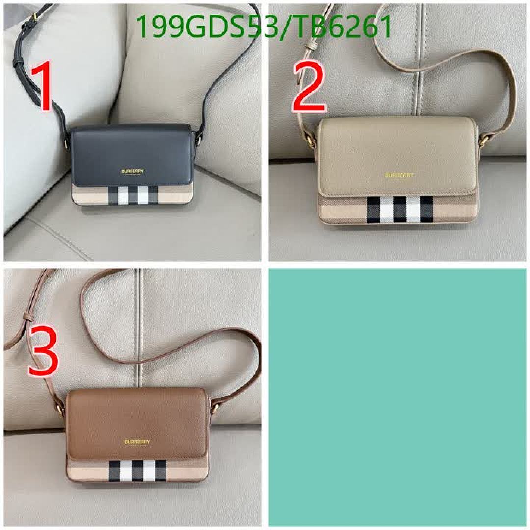 Burberry-Bags(5A) Code: TB6261 $: 199USD