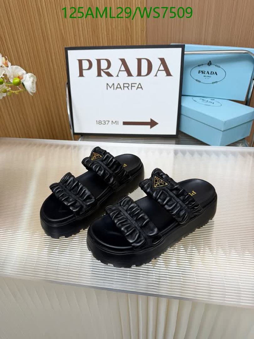 Prada-Shoes(Women) Code: WS7509 $: 125USD
