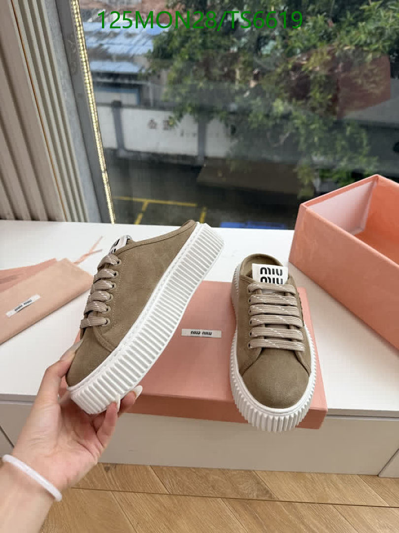 Miu Miu-Shoes(Women) Code: TS6619 $: 125USD