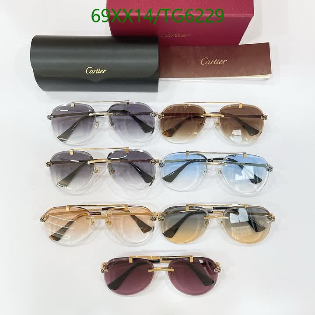 Cartier-Glasses Code: TG6229 $: 69USD
