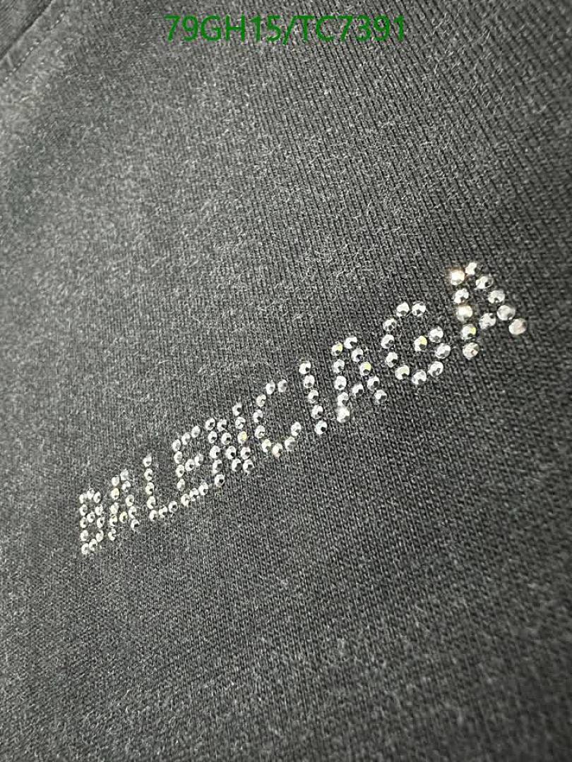 Balenciaga-Clothing Code: TC7391 $: 79USD
