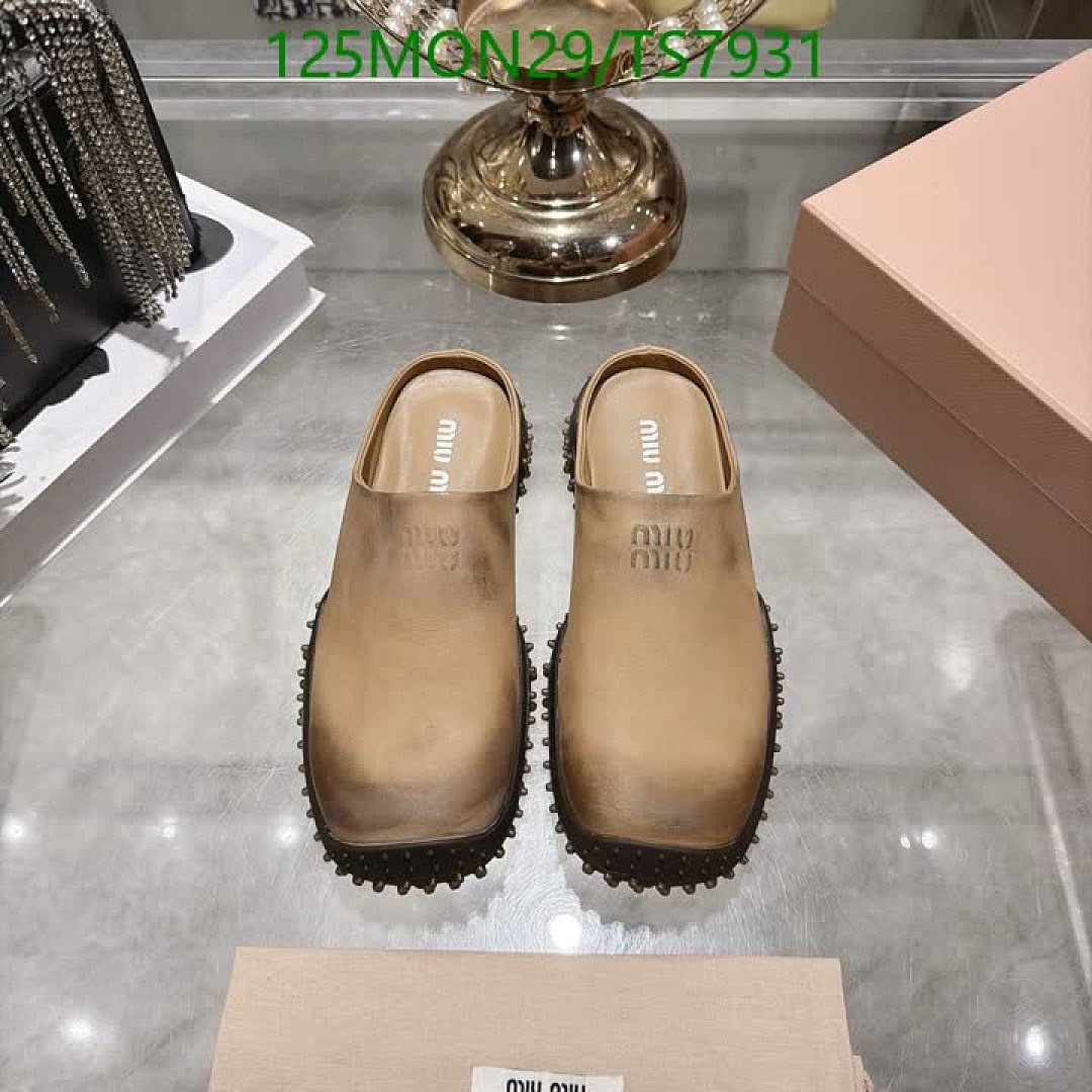 Miu Miu-Shoes(Women) Code: TS7931 $: 125USD