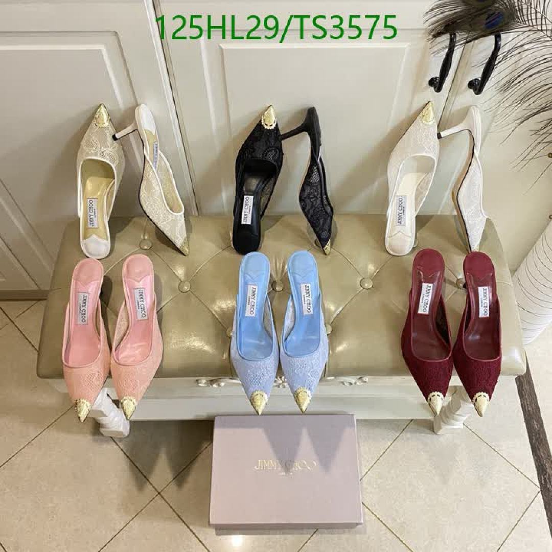 Jimmy Choo-Shoes(Women) Code: TS3575 $: 125USD