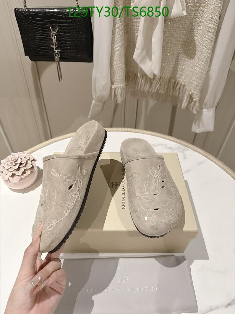 Brunello Cucinelli-Shoes(Women) Code: TS6850 $: 129USD