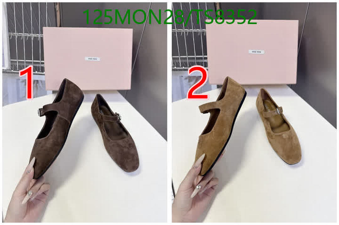 Miu Miu-Shoes(Women) Code: TS8352 $: 125USD