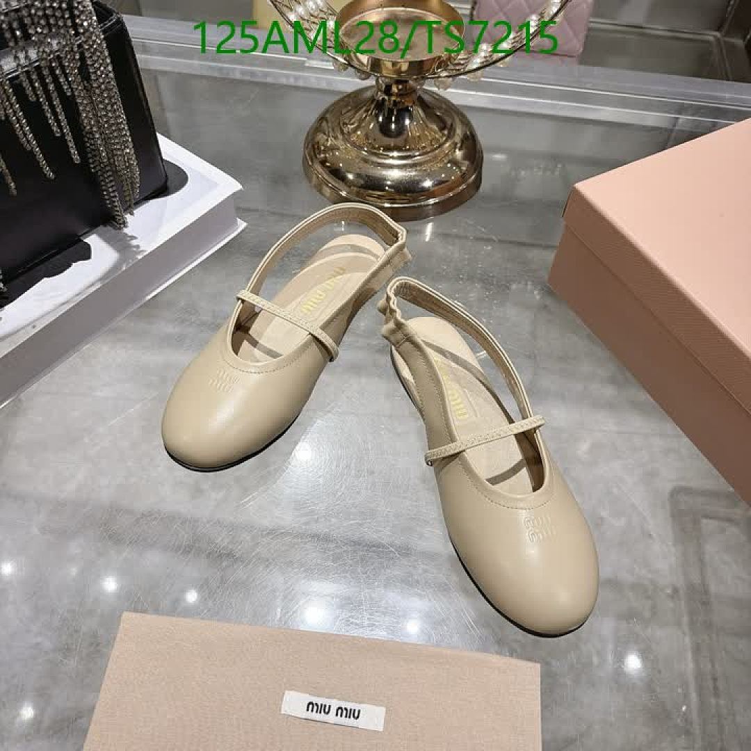 Miu Miu-Shoes(Women) Code: TS7215 $: 125USD