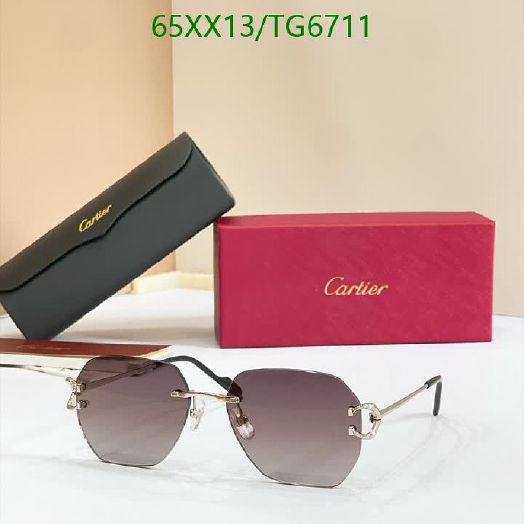 Cartier-Glasses Code: TG6711 $: 65USD