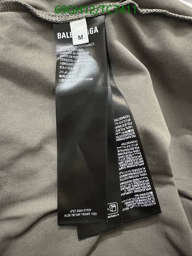 Balenciaga-Clothing Code: TC7411 $: 69USD