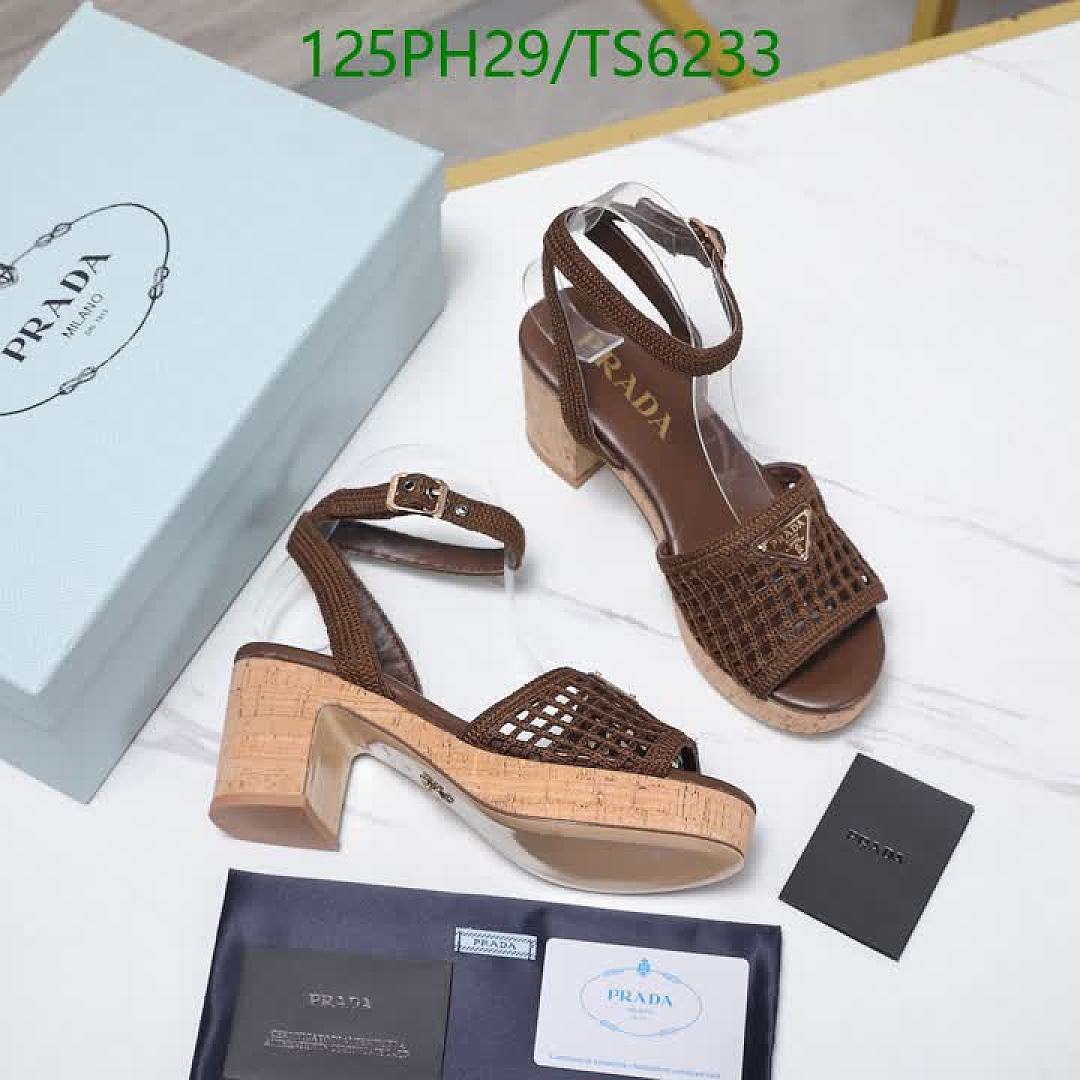 Prada-Shoes(Women) Code: TS6233 $: 125USD