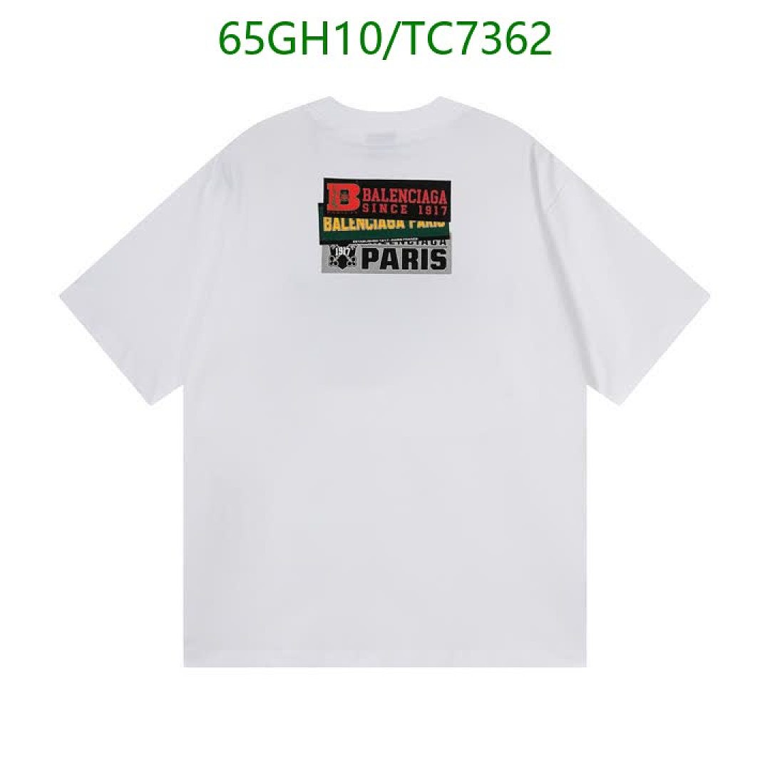 Balenciaga-Clothing Code: TC7362 $: 65USD