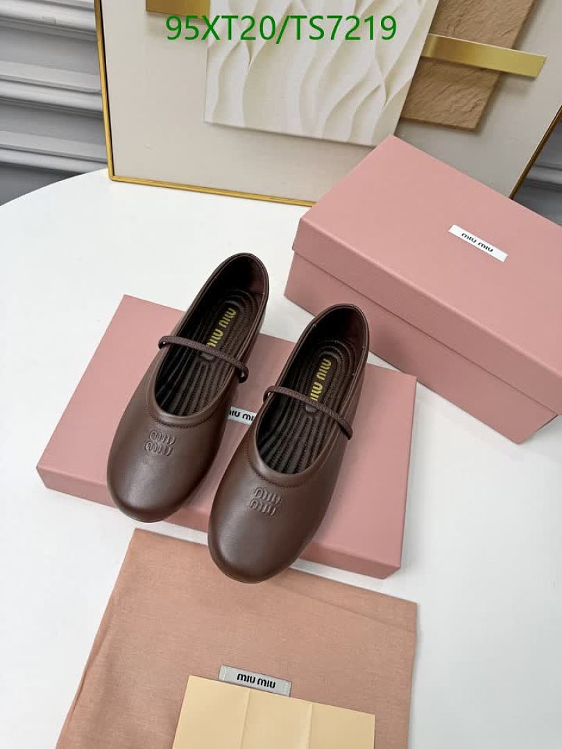Miu Miu-Shoes(Women) Code: TS7219 $: 95USD
