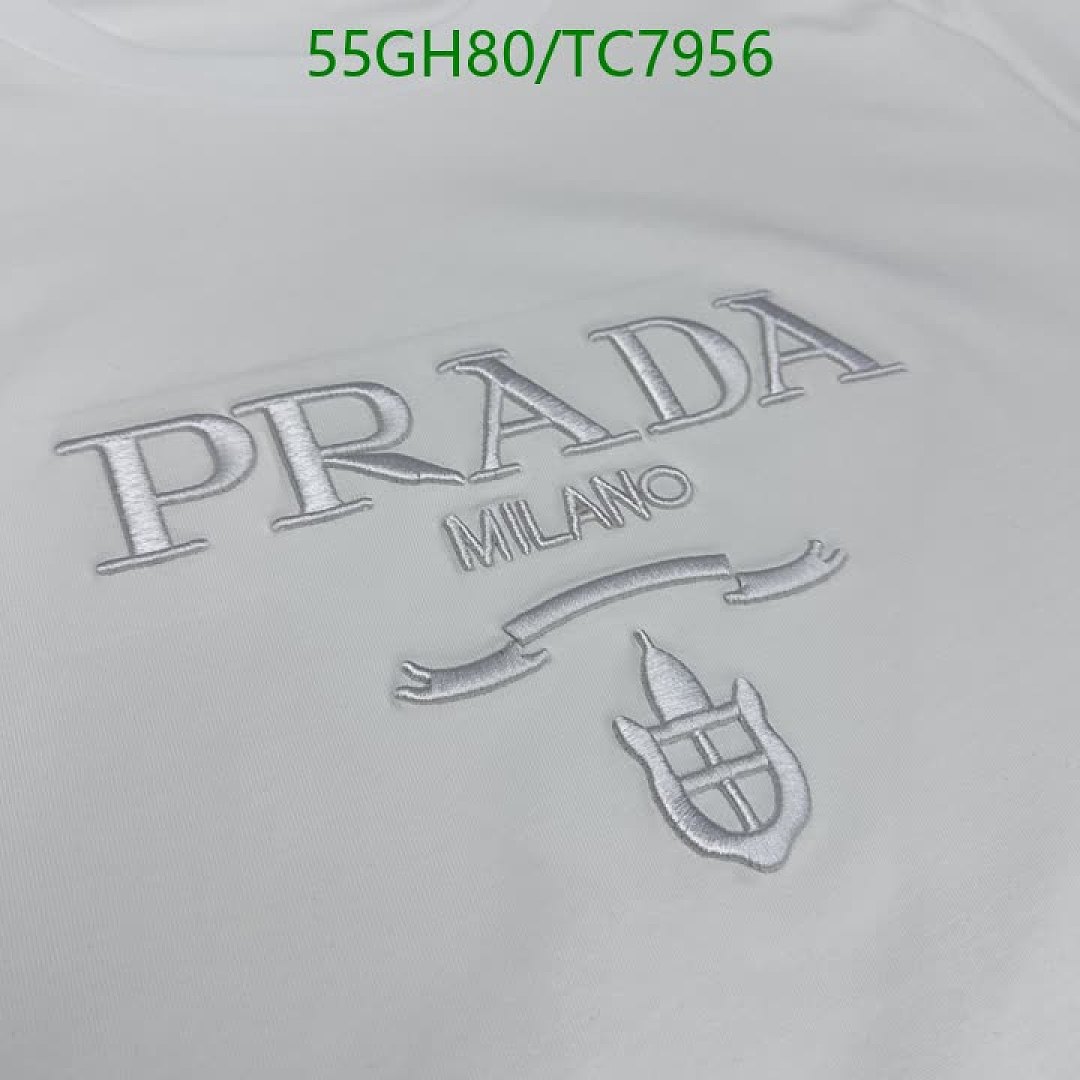 Prada-Clothing Code: TC7956 $: 55USD