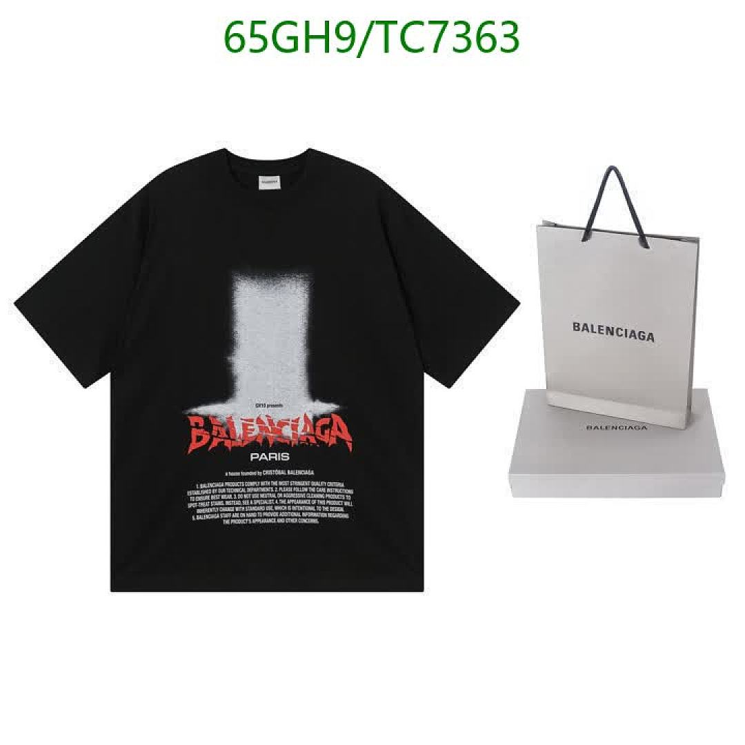 Balenciaga-Clothing Code: TC7363 $: 65USD