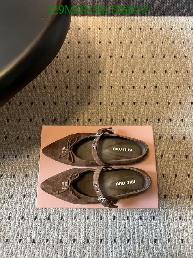 Miu Miu-Shoes(Women) Code: TS6610 $: 129USD