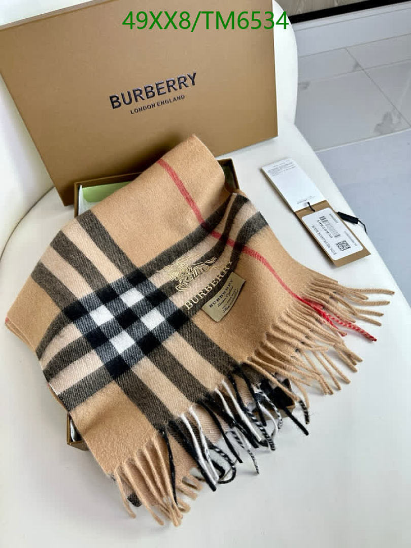 Burberry-Scarves Code: TM6534 $: 49USD