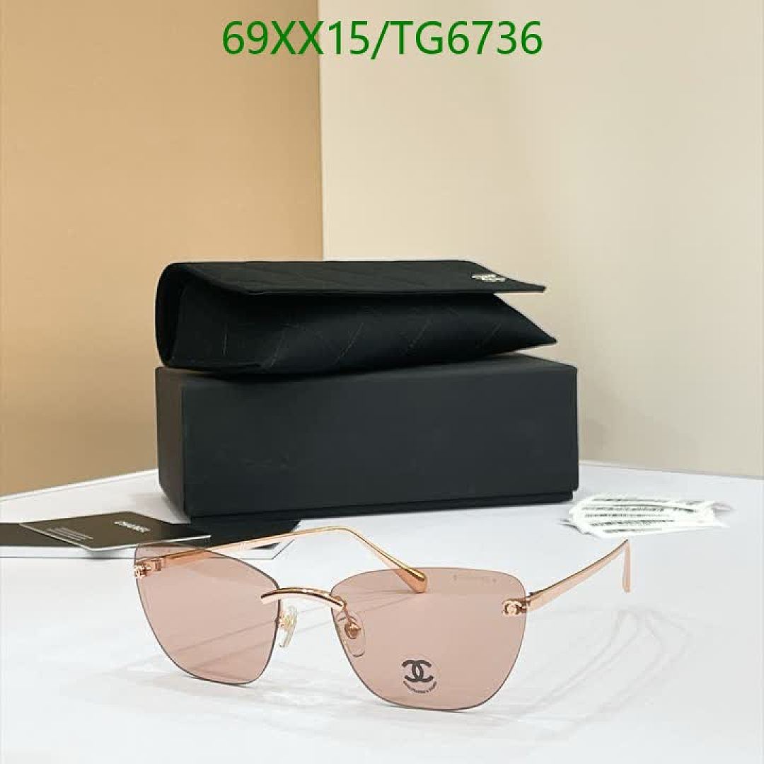 Chanel-Glasses Code: TG6736 $: 69USD