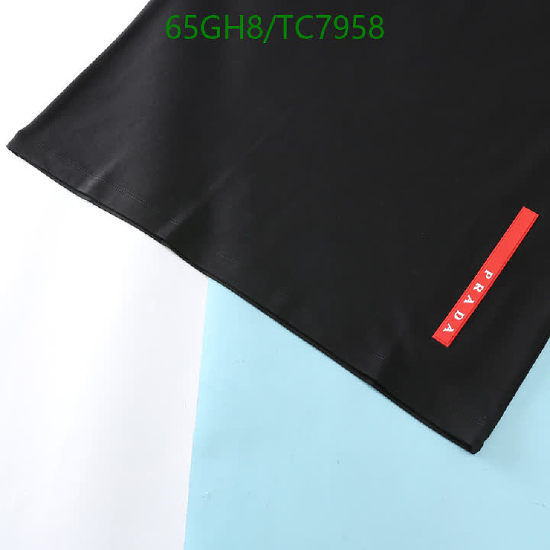 Prada-Clothing Code: TC7958 $: 65USD