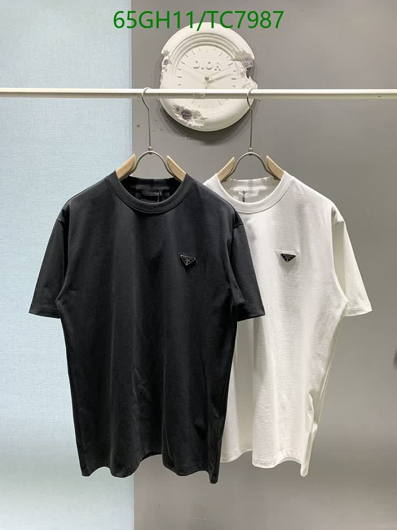 Prada-Clothing Code: TC7987 $: 65USD