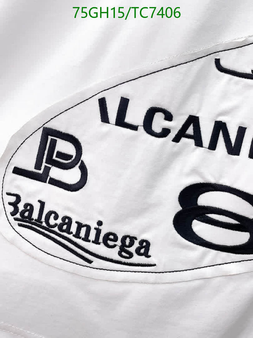 Balenciaga-Clothing Code: TC7406 $: 75USD