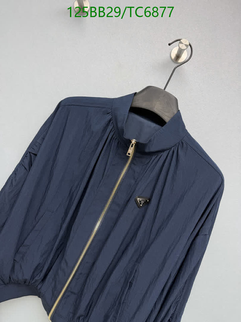 Prada-Clothing Code: TC6877 $: 125USD