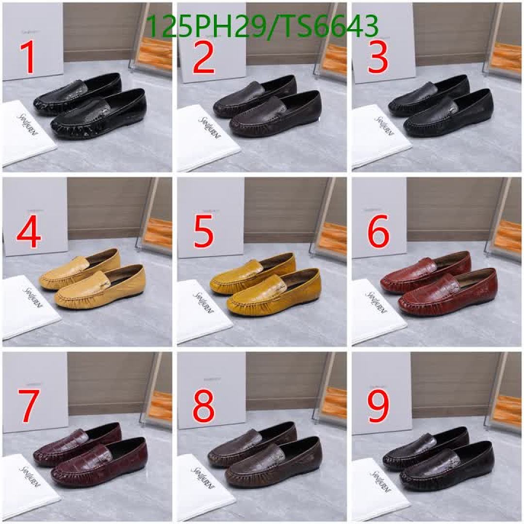 YSL-Shoes(Women) Code: TS6643 $: 125USD