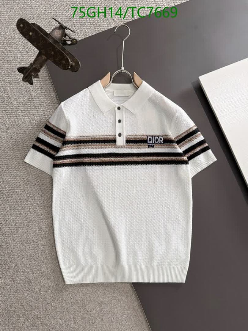 Dior-Clothing Code: TC7669 $: 75USD
