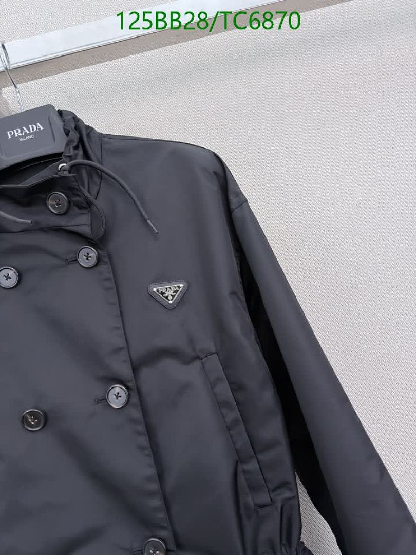 Prada-Clothing Code: TC6870 $: 125USD