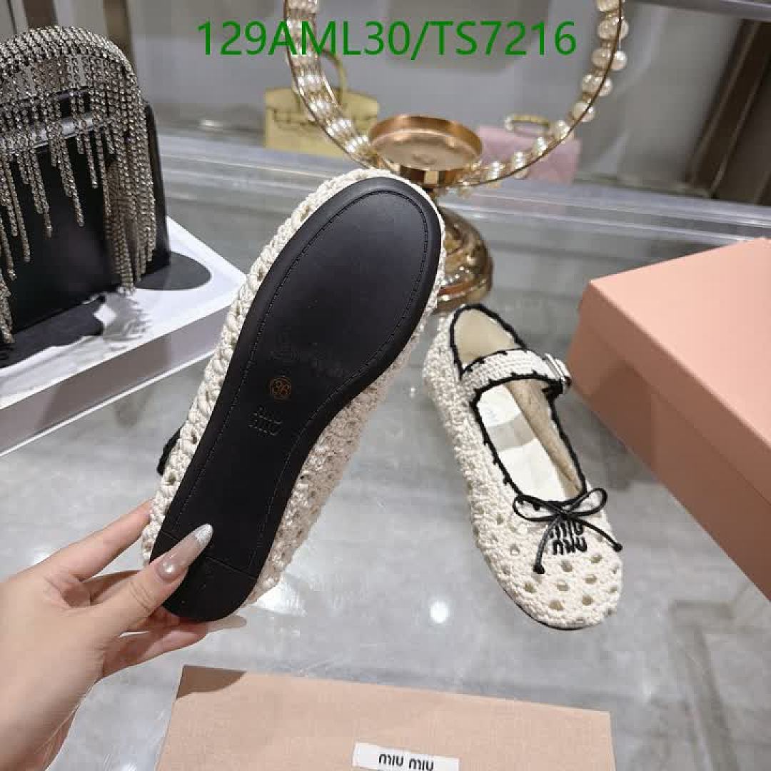 Miu Miu-Shoes(Women) Code: TS7216 $: 129USD