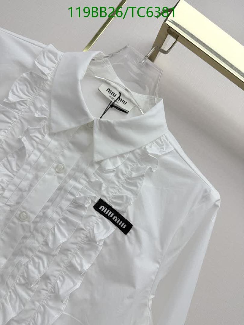 Miu Miu-Clothing Code: TC6381 $: 119USD