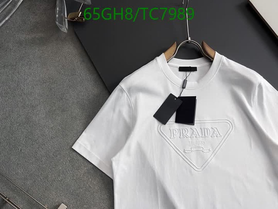 Prada-Clothing Code: TC7989 $: 65USD
