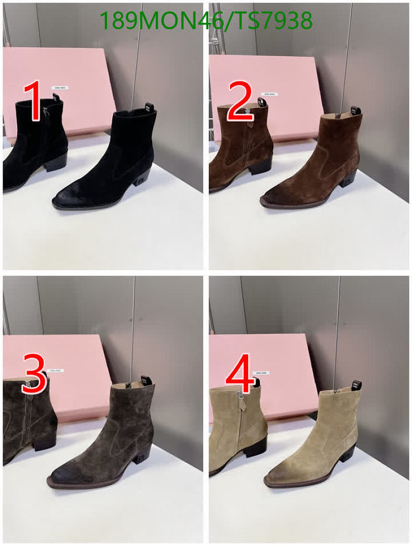 Miu Miu-Shoes(Women) Code: TS7938 $: 189USD
