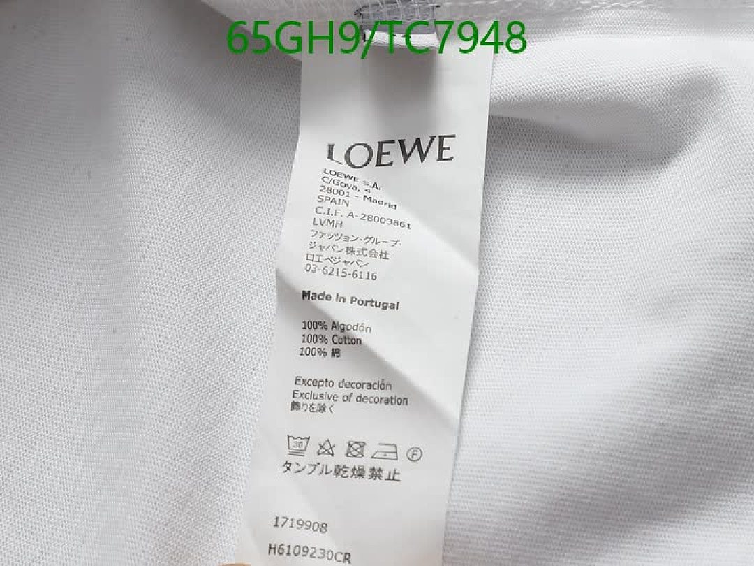 Loewe-Clothing Code: TC7948 $: 65USD