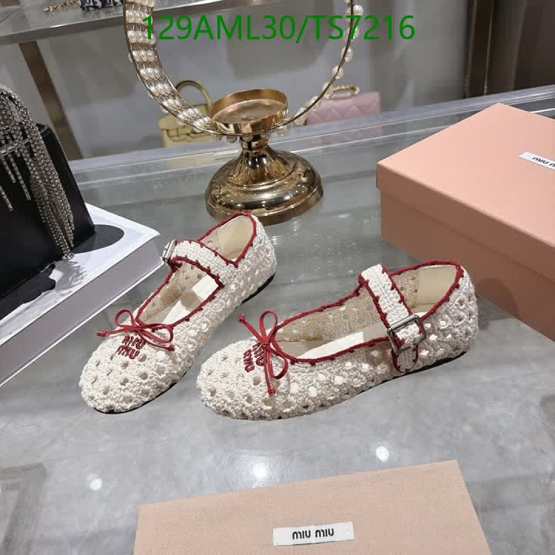 Miu Miu-Shoes(Women) Code: TS7216 $: 129USD